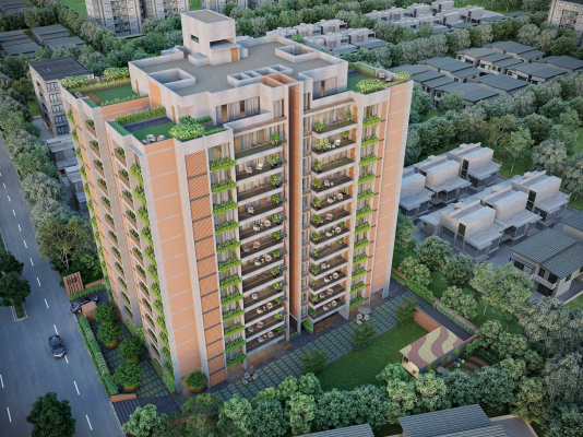 Ongoing Project Flat Apartment in Shivalik Edge Ambli Ahmedabad