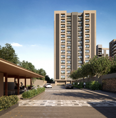 Ongoing Project Flat Apartment in Swati Senor Iscon Ambli Road Ahmedabad